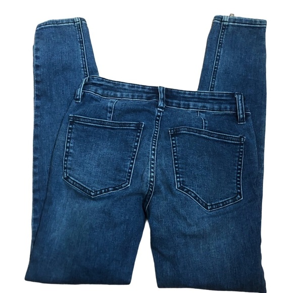 Free People Jet Low-Rise Skinny Jeans Size 25 - Picture 5 of 5
